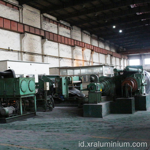 Gulungan kumparan bawah aluminium logam